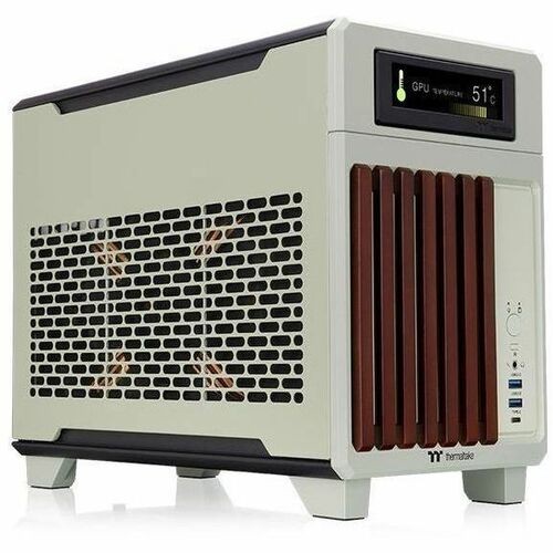 Thermaltake TR100 WS; Wood Front Trim; mITX Support; 18.9 Liters; PCIe 4.0 Riser