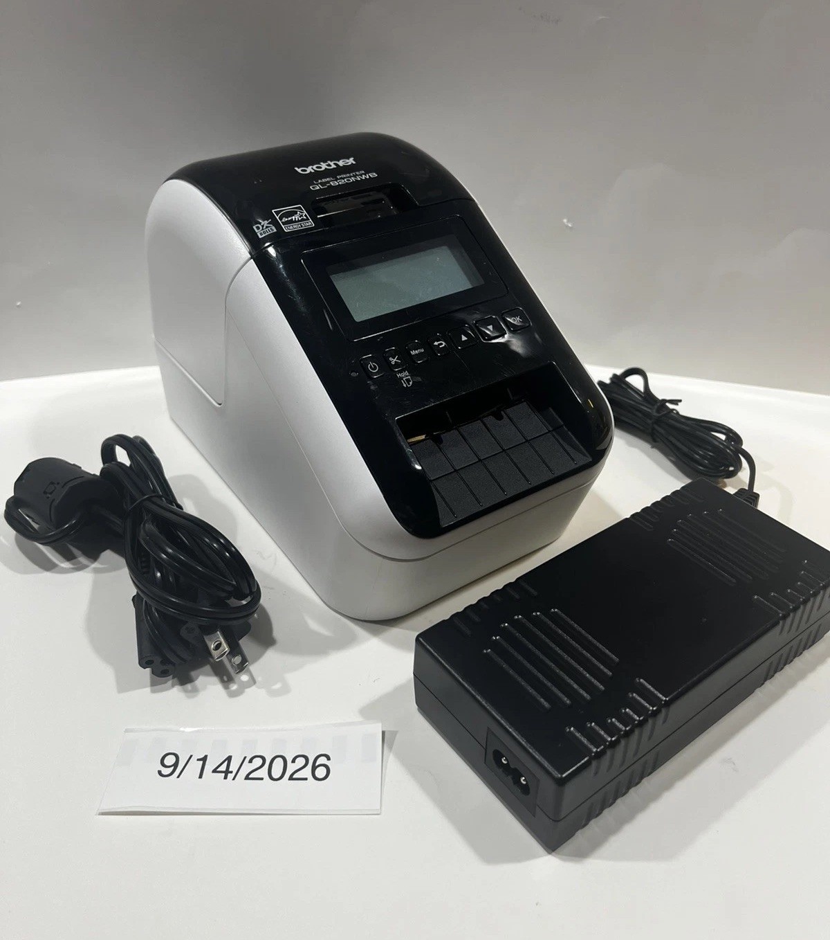 Brother QL-820NWB Thermal Label Printer WiFi w/AC Power Adapter - FULLY TESTED