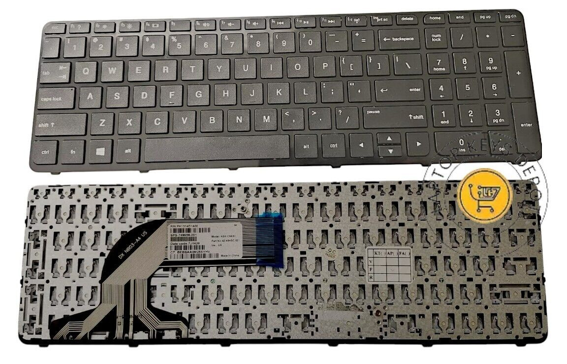 New Laptop Keyboard HP 15-F Series 708168-001 749658-001 776778-001 With Frame