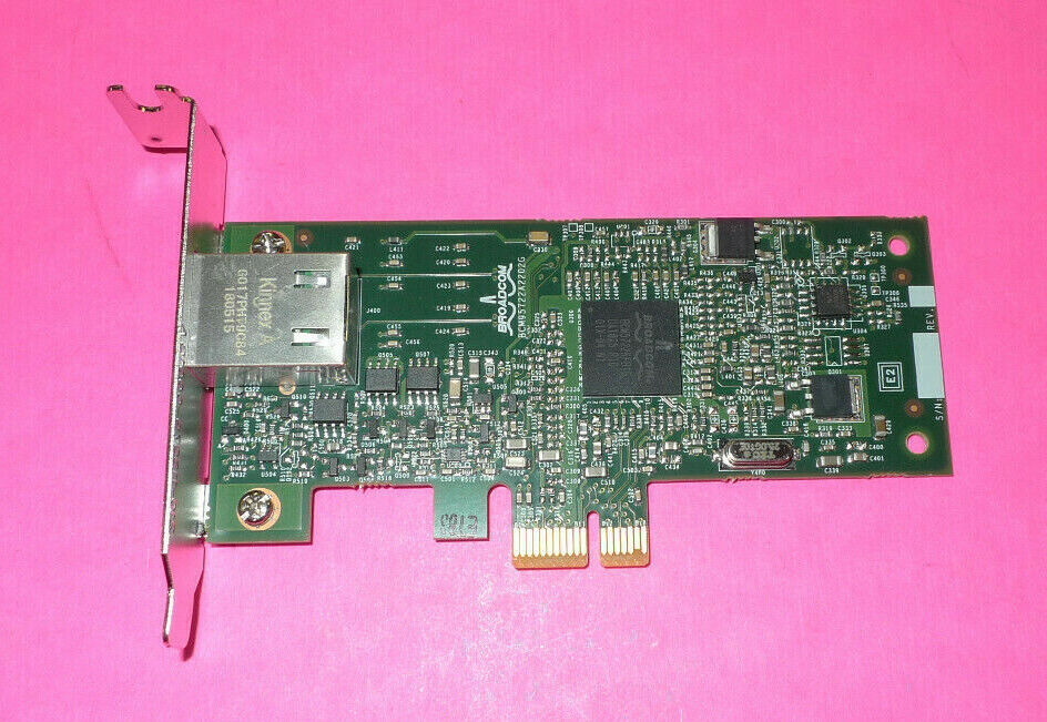 Genuine Dell Optiplex 9020 Broadcom 5722 PCIE Server Network Card C71KJ