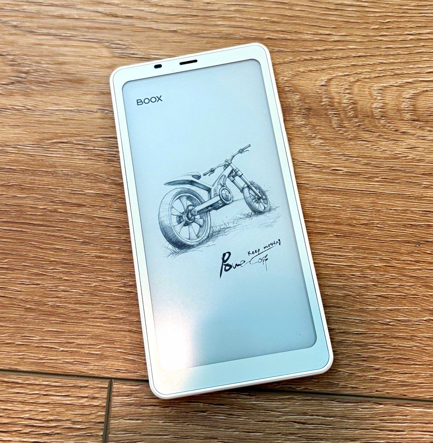 BOOX Palma White 6.13in ePaper Android eBook Reader 128GB 6GB Wi‑Fi BT