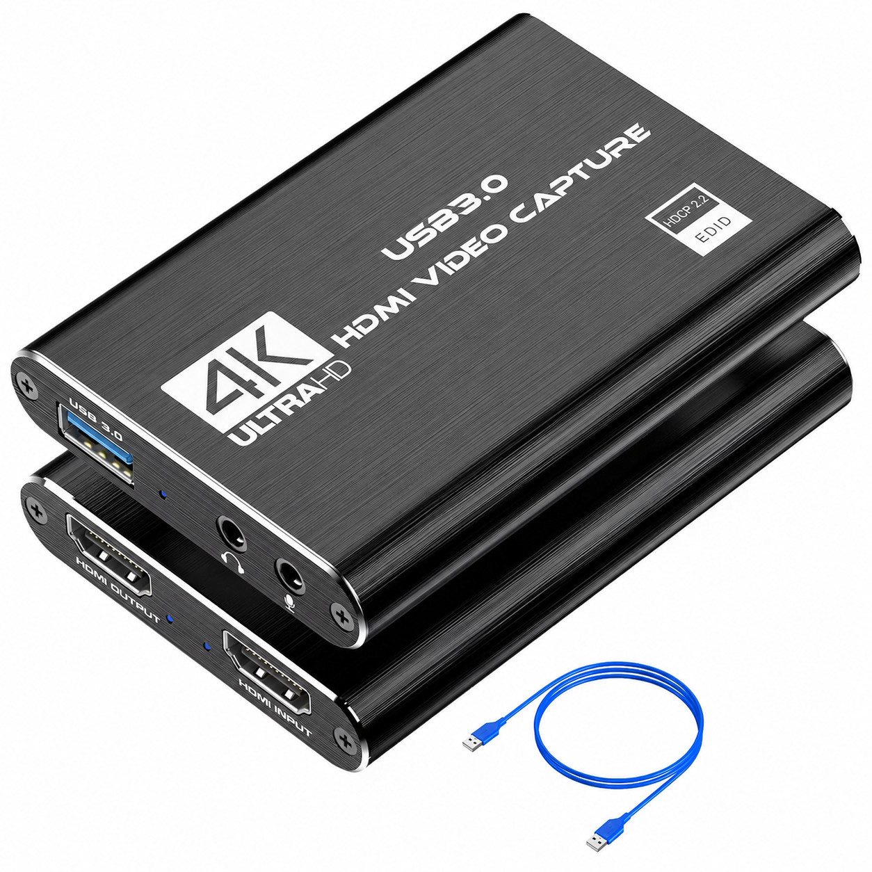 4K HDMI Capture Card USB 3.0 1080P 60FPS Video Recorder for PS5 Switch PC