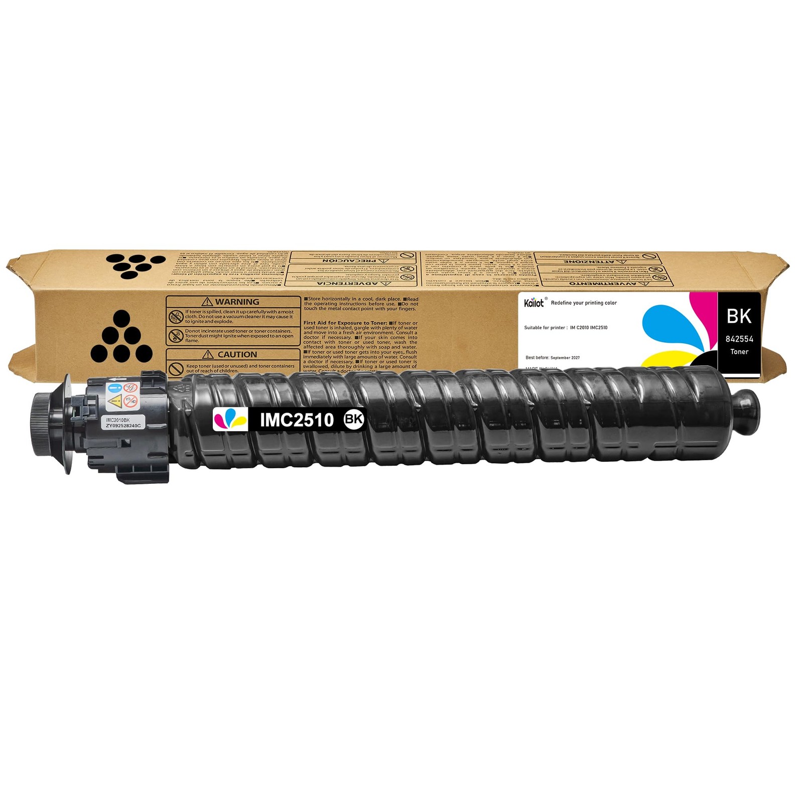 ** NEW Ricoh Toner | IM C2010 / IM C2510 | Black | w/ Chip | Compatible | 1-Pack