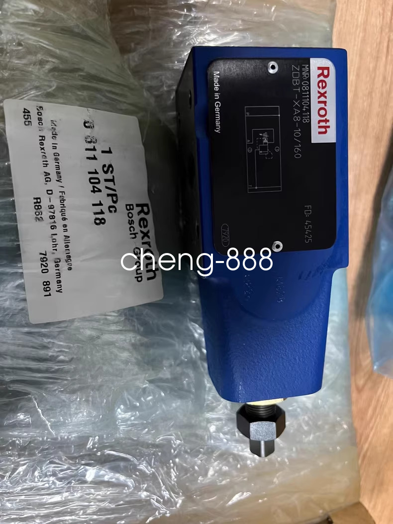 1PCS Bosch Rexroth overflow valve 0811104118 ZDBT-XA8-10/160 new FedEx or DHL