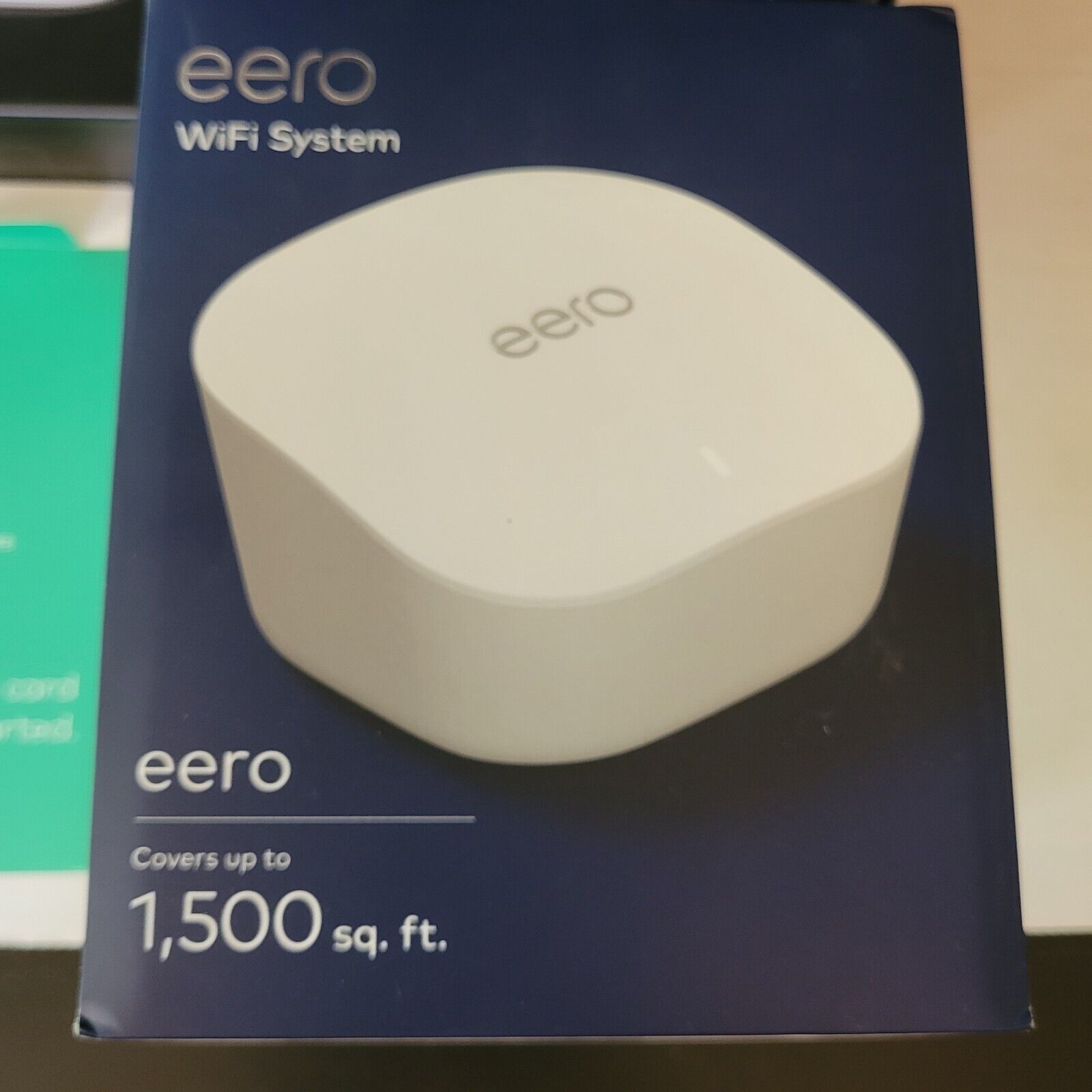 eero WiFi System J010111 Dual Band Mesh Router 1200Mbps 2 Ports 1500 sq. ft. New