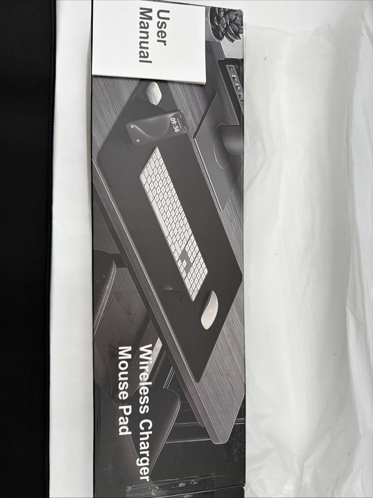 TopMade XXL Gaming Mouse Pad 31.5x15.75 15W Wireless Charging