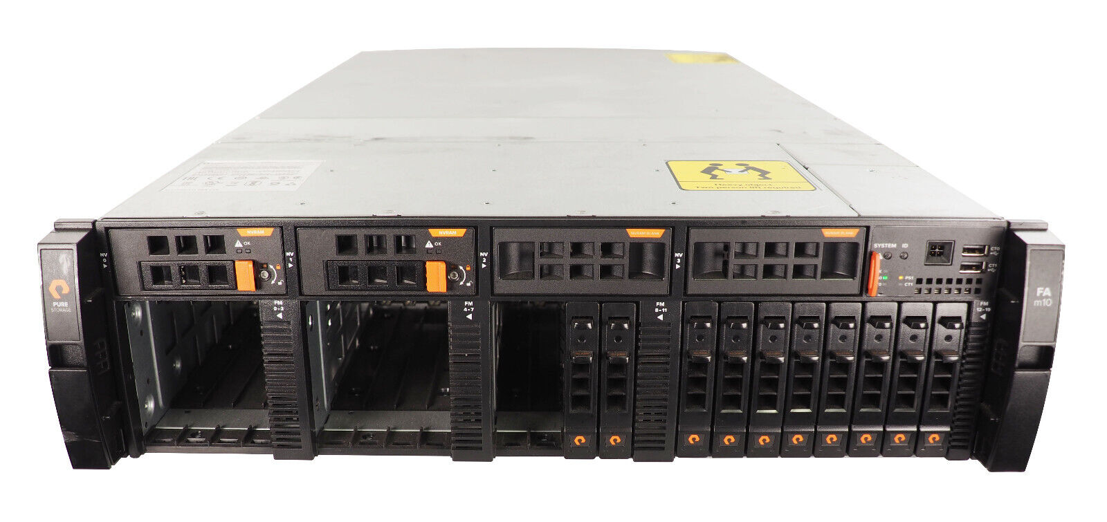 Pure Storage FA-m10 80-0344-00 x1 FlashArray m10 R2 Controllers x2 1200w PSUs