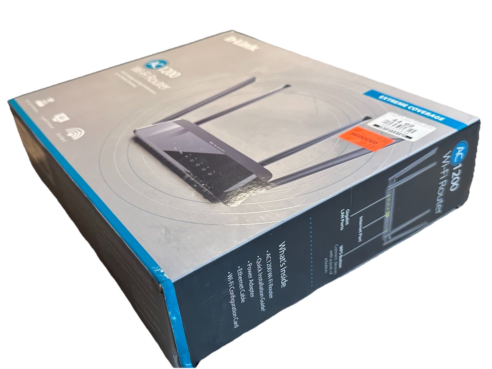 D-Link DIR-842 Wireless AC1200 Wi-Fi Dual Band Router US Internet Router Black.