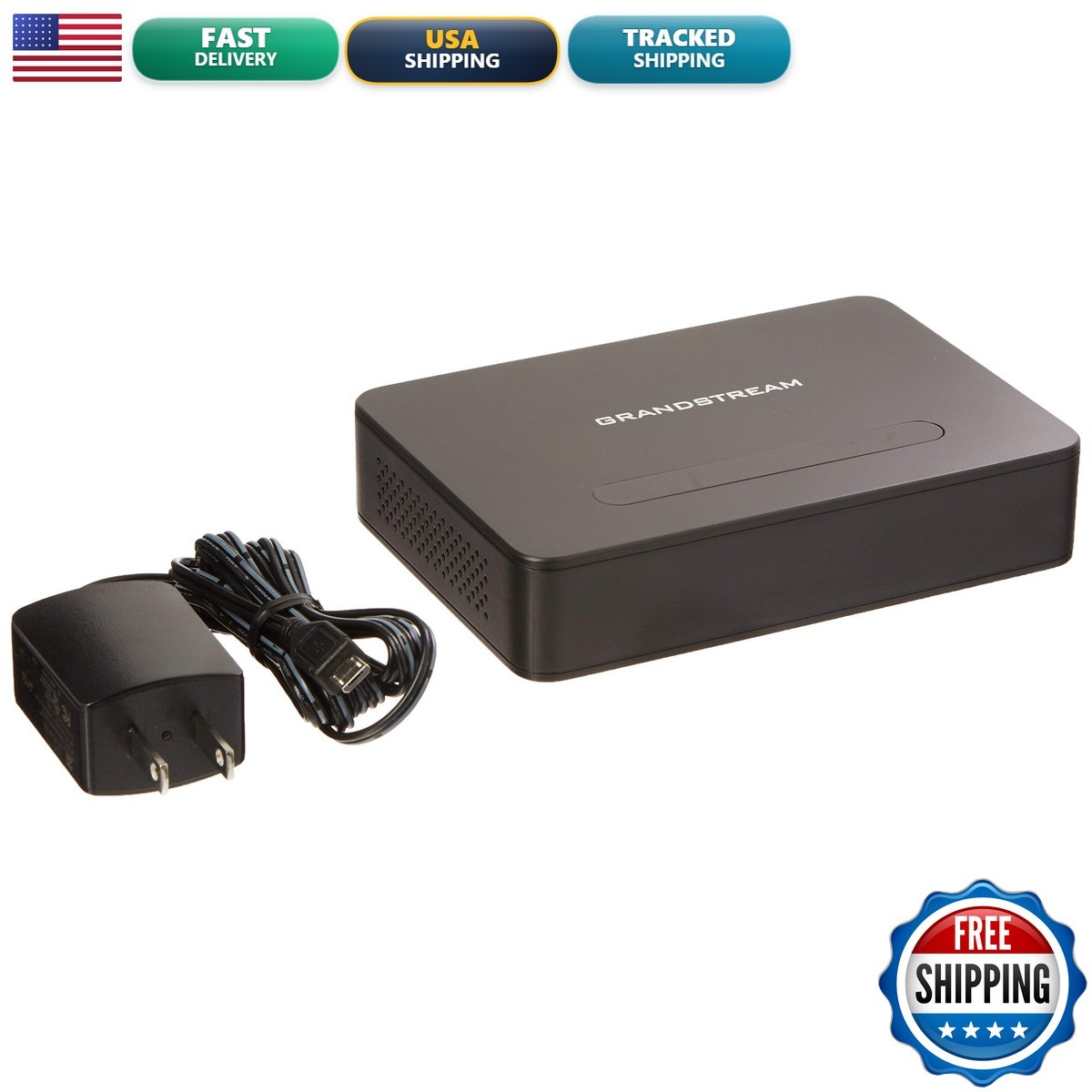 Grandstream DP750 DECT VOIP Base Station Pairs with 5 DP720 Handsets