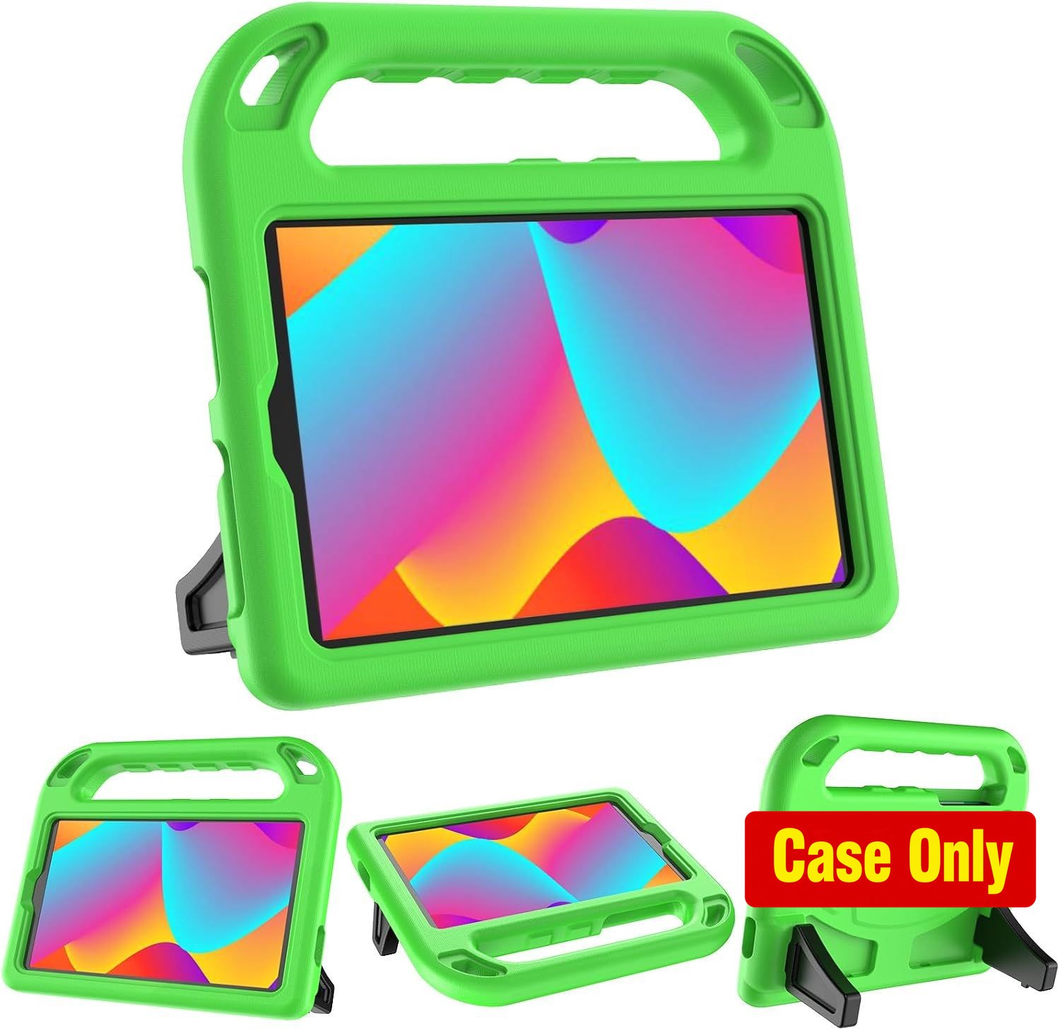 Case for TCL Tab 8 LE / Tab 8 WiFi 2023 Shockproof EVA Handle Stand Cover - Gree