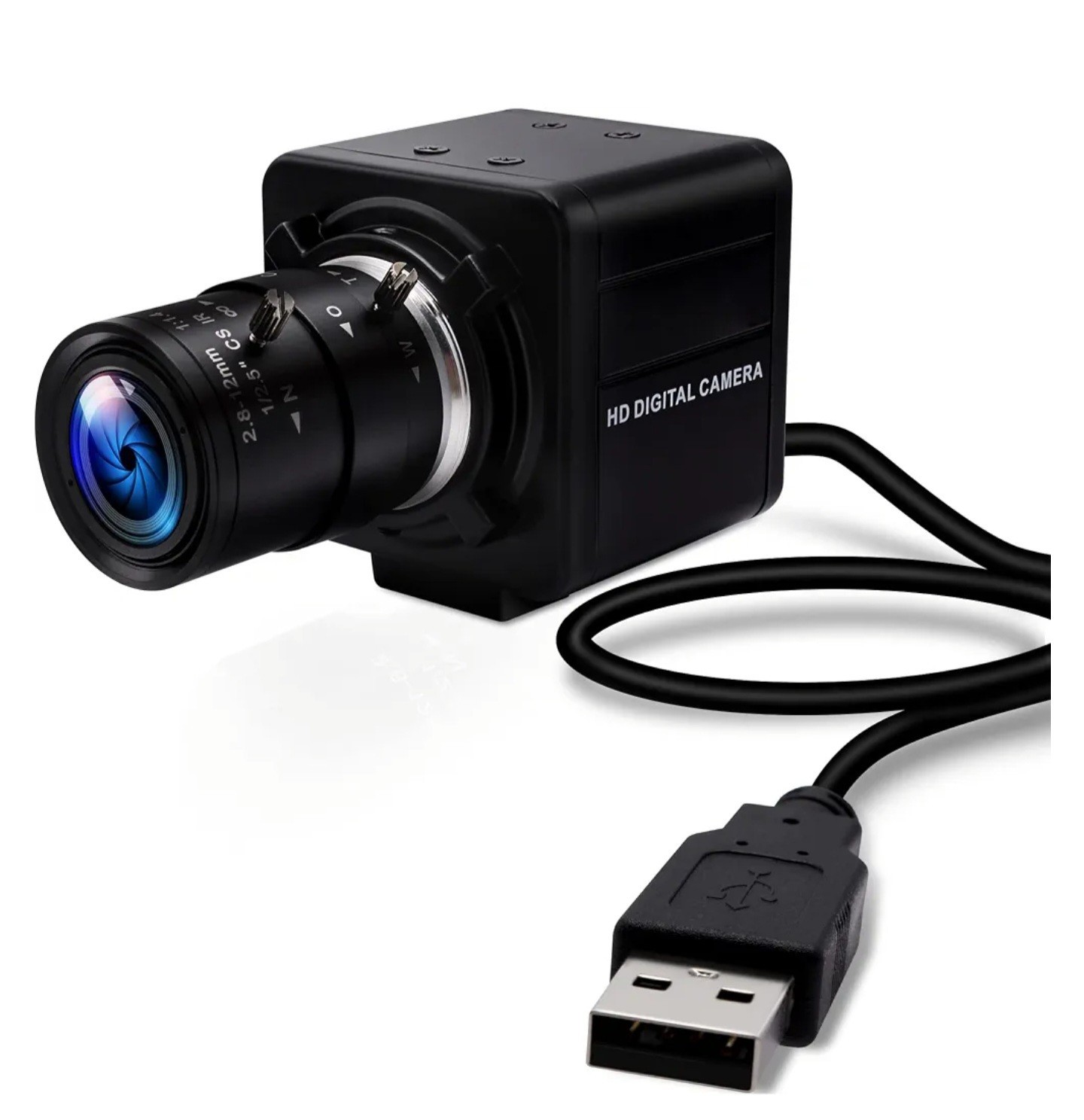 IFWATER ELP USB HD 8MP  5X OPTICAL ZOOM  WEBCAM 2.8 12MM IMX179 IMAGE SENSOR
