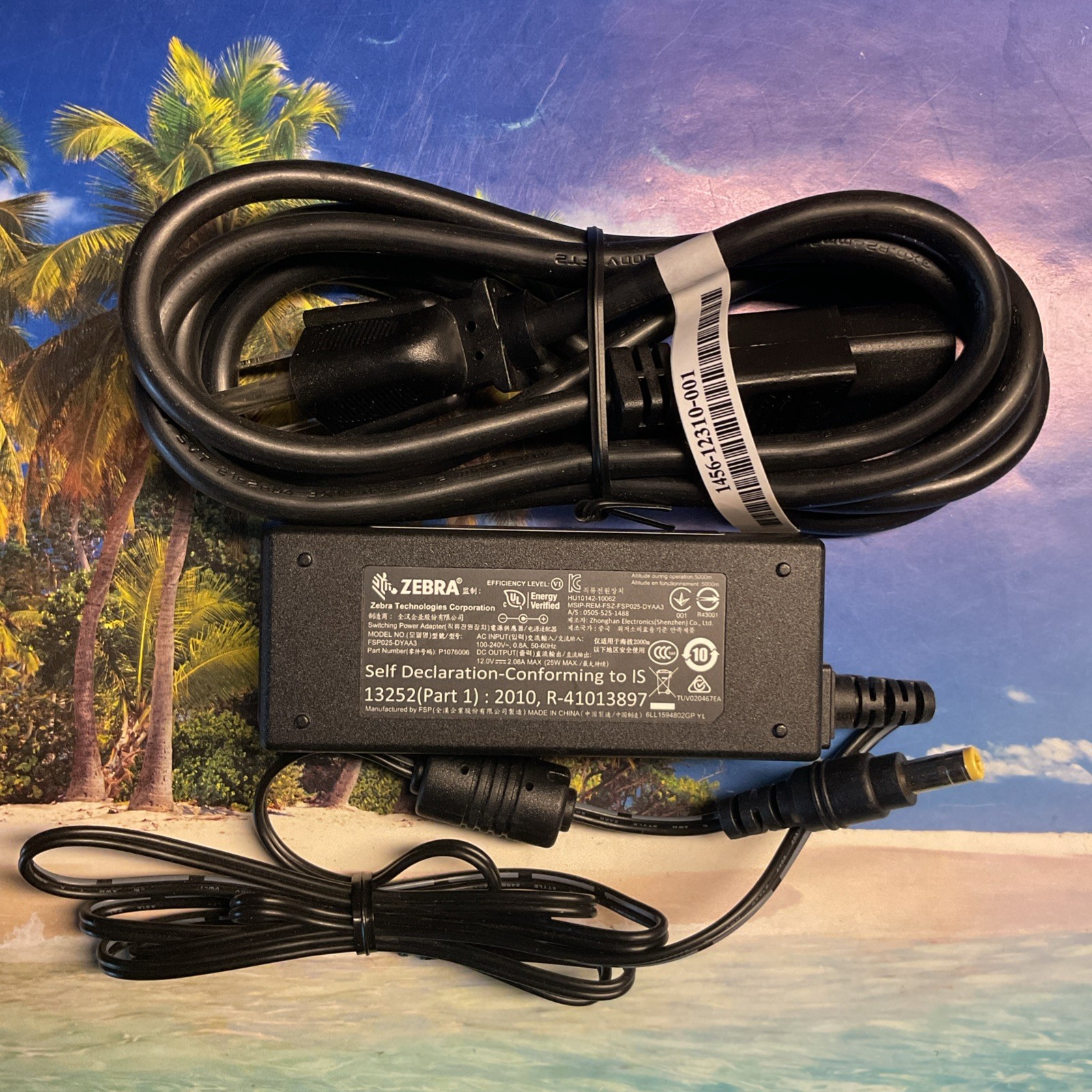 Original Zebra FSP025-DYAA3 25W AC Adapter for ZQ610 ZQ620 ZQ630 Label Printer