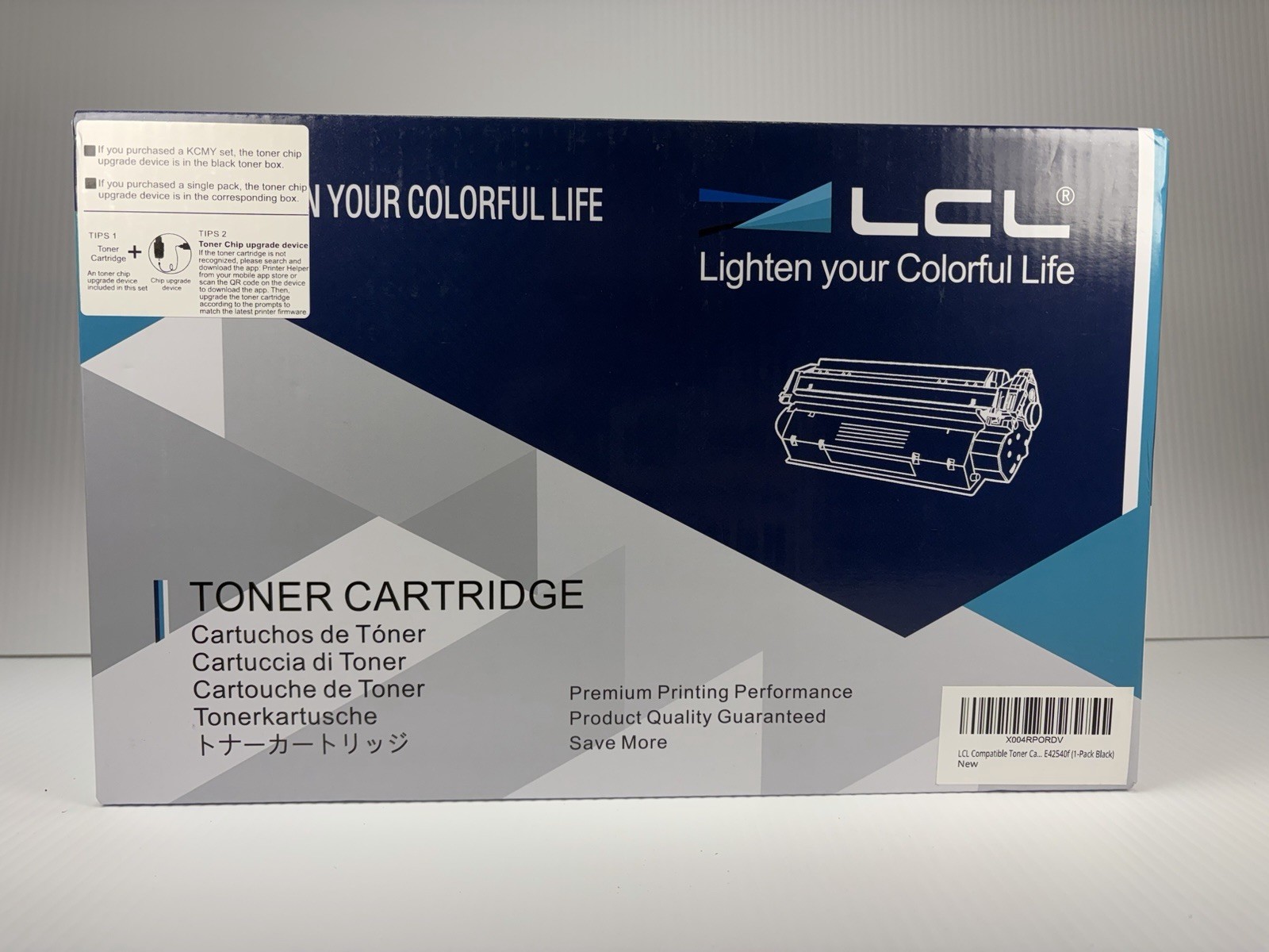 2 LCL Compatible Black Toner Cartridges for HP 425X CF425X New Sealed