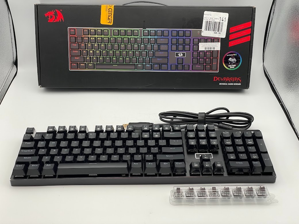 Redragon Devarajas MCK556 RGB Mechanical Gaming Keyboard (Black)