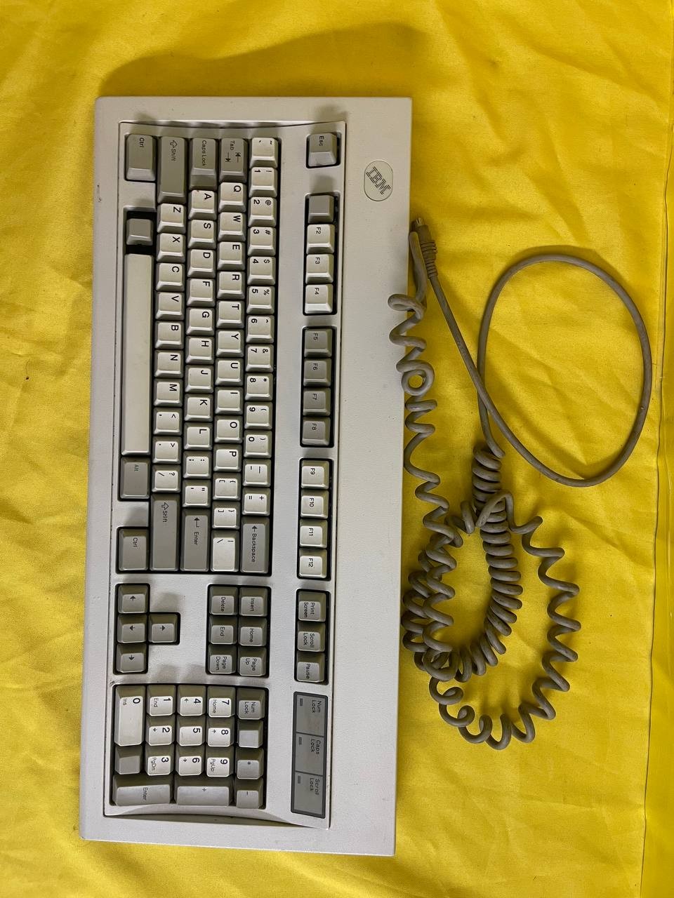 IBM vintage Model M 1391401 Buckling Spring Keyboard 1988 Untested RE