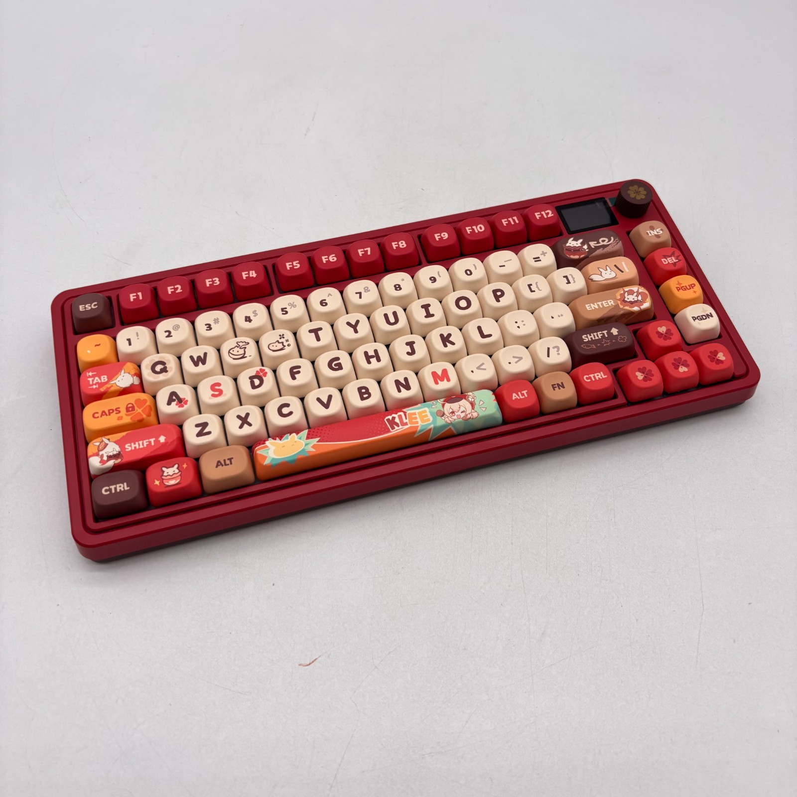 miHoYo Genshin Impact Klee "Fleeing Sunlight" Mechanical Keyboard: CMK75