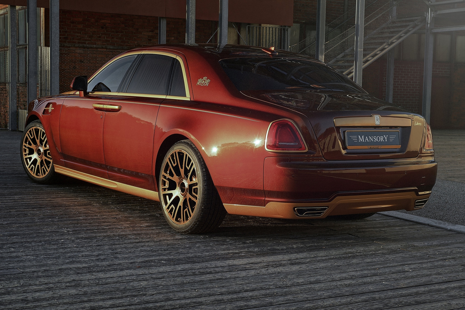 Cars 2014 mansory rolls royce ghost Desk Mat Stitched