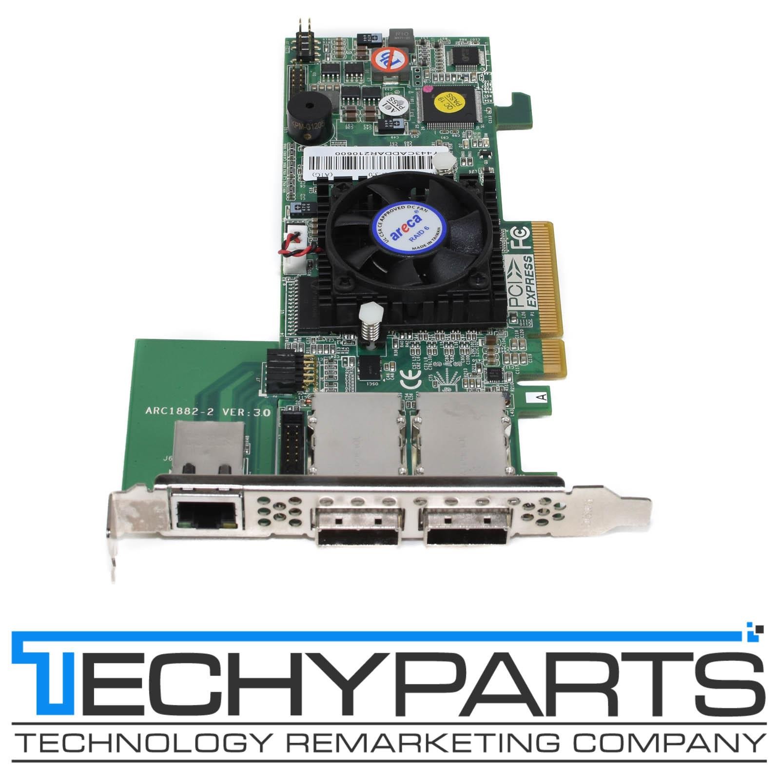 Areca ARC-1882X External 8-port SATA/SAS 6Gb/s PCI-Express 2.0 x8 RAID Adapter
