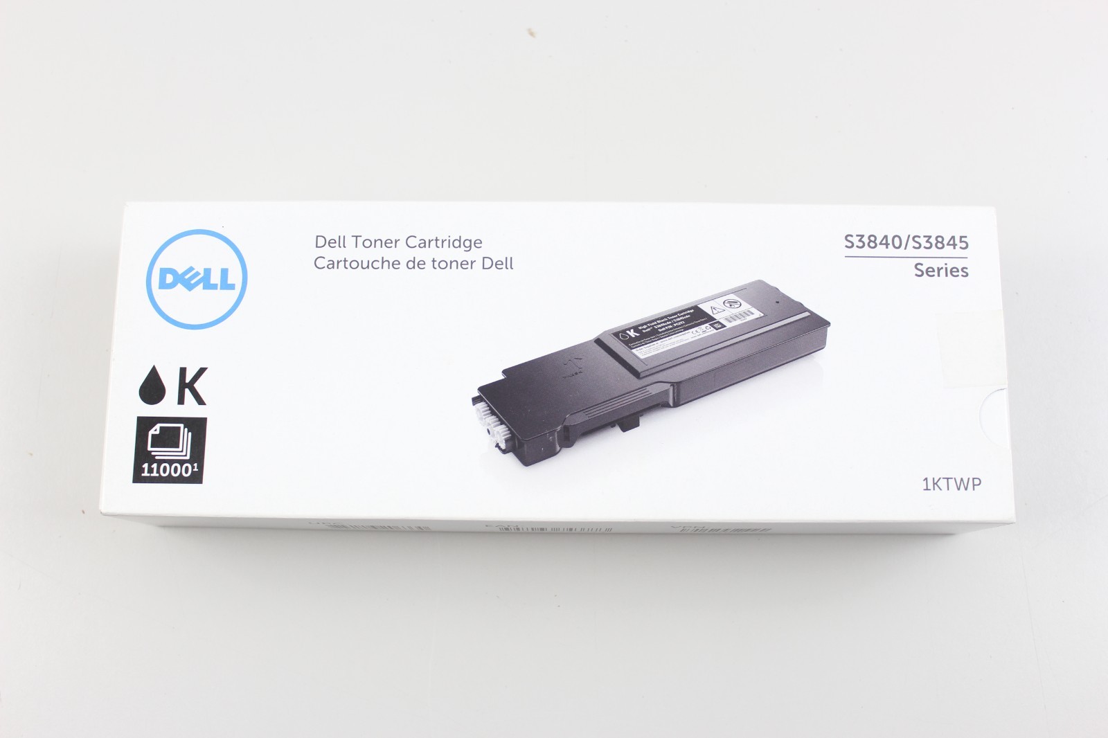 New Genuine Dell 1KTWP Black Toner Cartridge S3840/S3845 11000 Pages Sealed