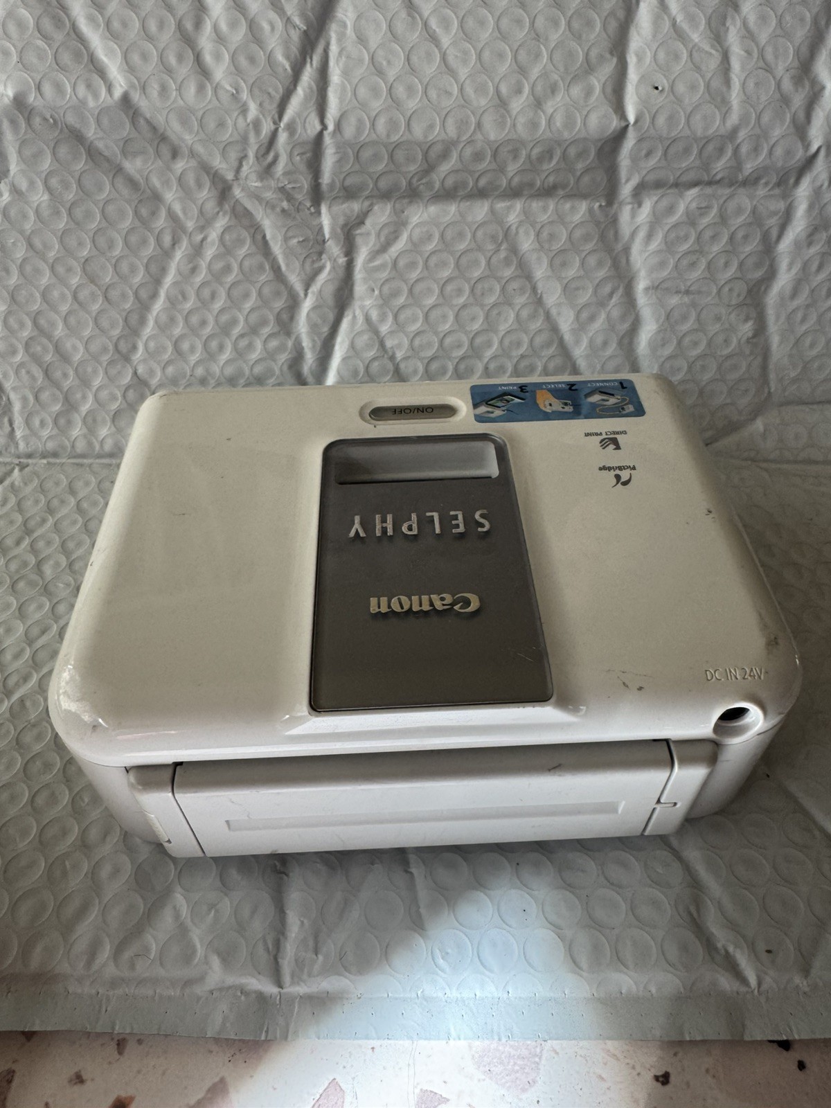 Canon Selphy  Compact Photo Printer  CA-CP200 NO CABLES UNTESTED ITEM 