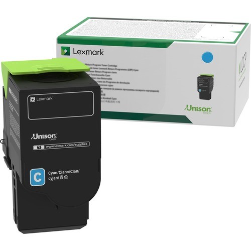 Lexmark Unison Original Standard Yield Toner Cartridge - Cyan - 1 Each