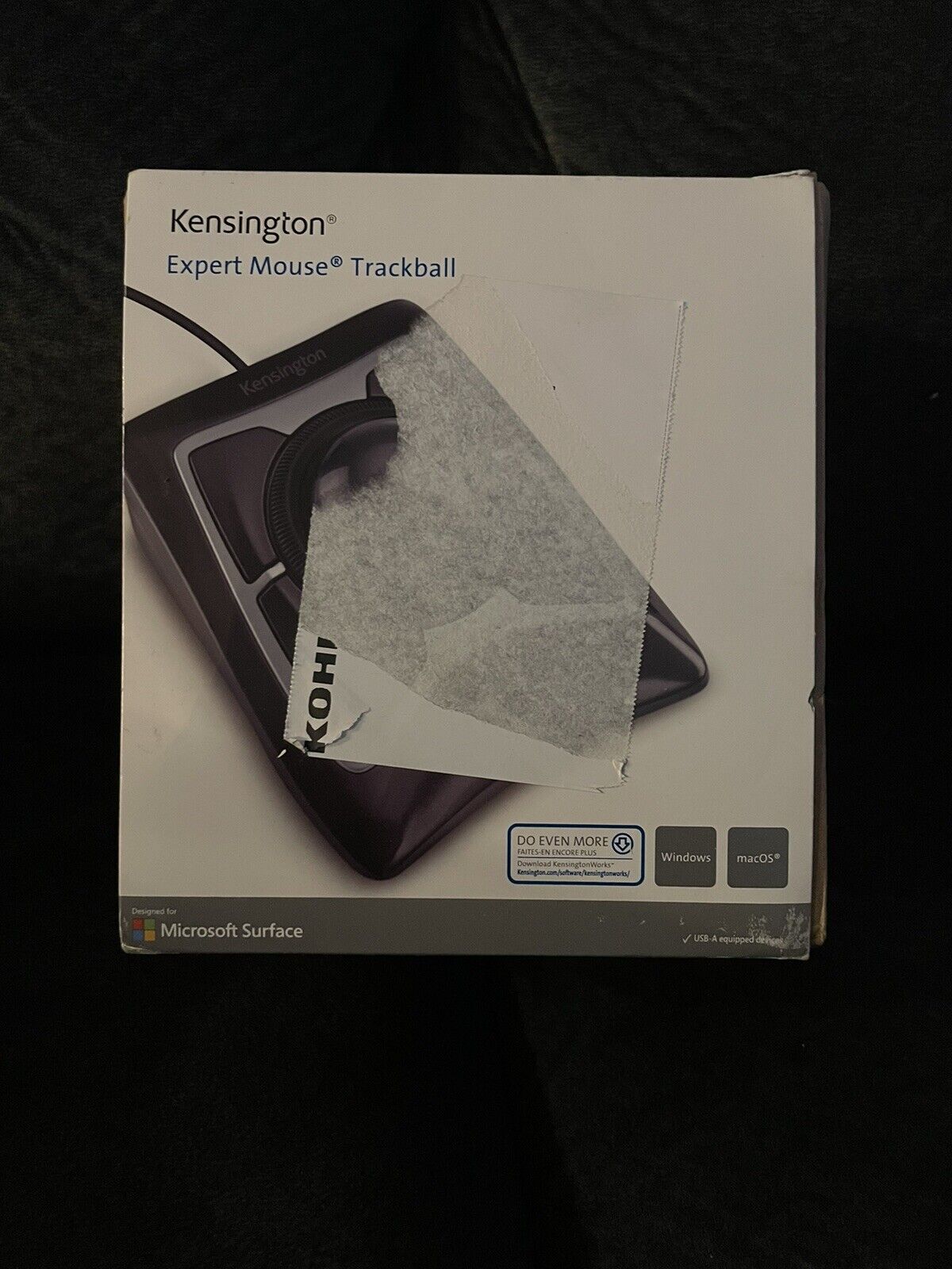 Kensington K64325 Expert Trackball Wired Mouse