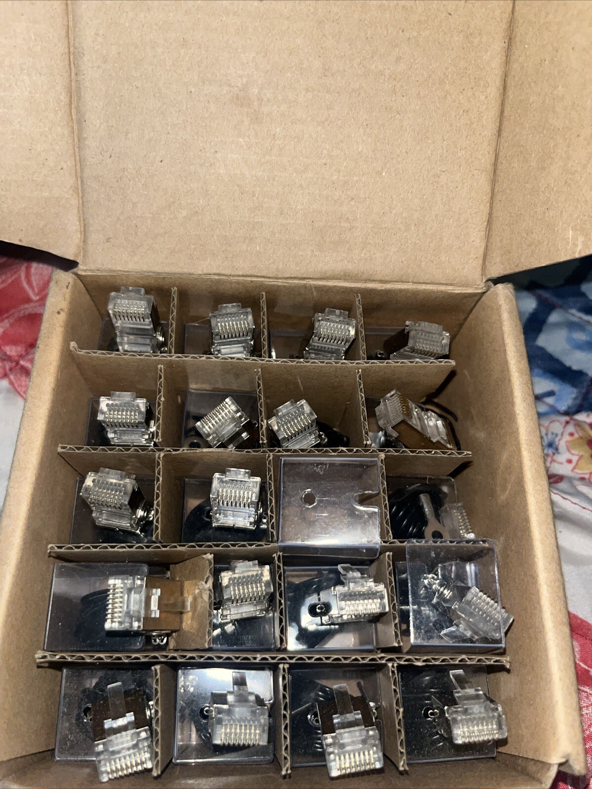 Ubiquiti TC-GND Grounded Ethernet Connectors - 19/20 Piece Open Box