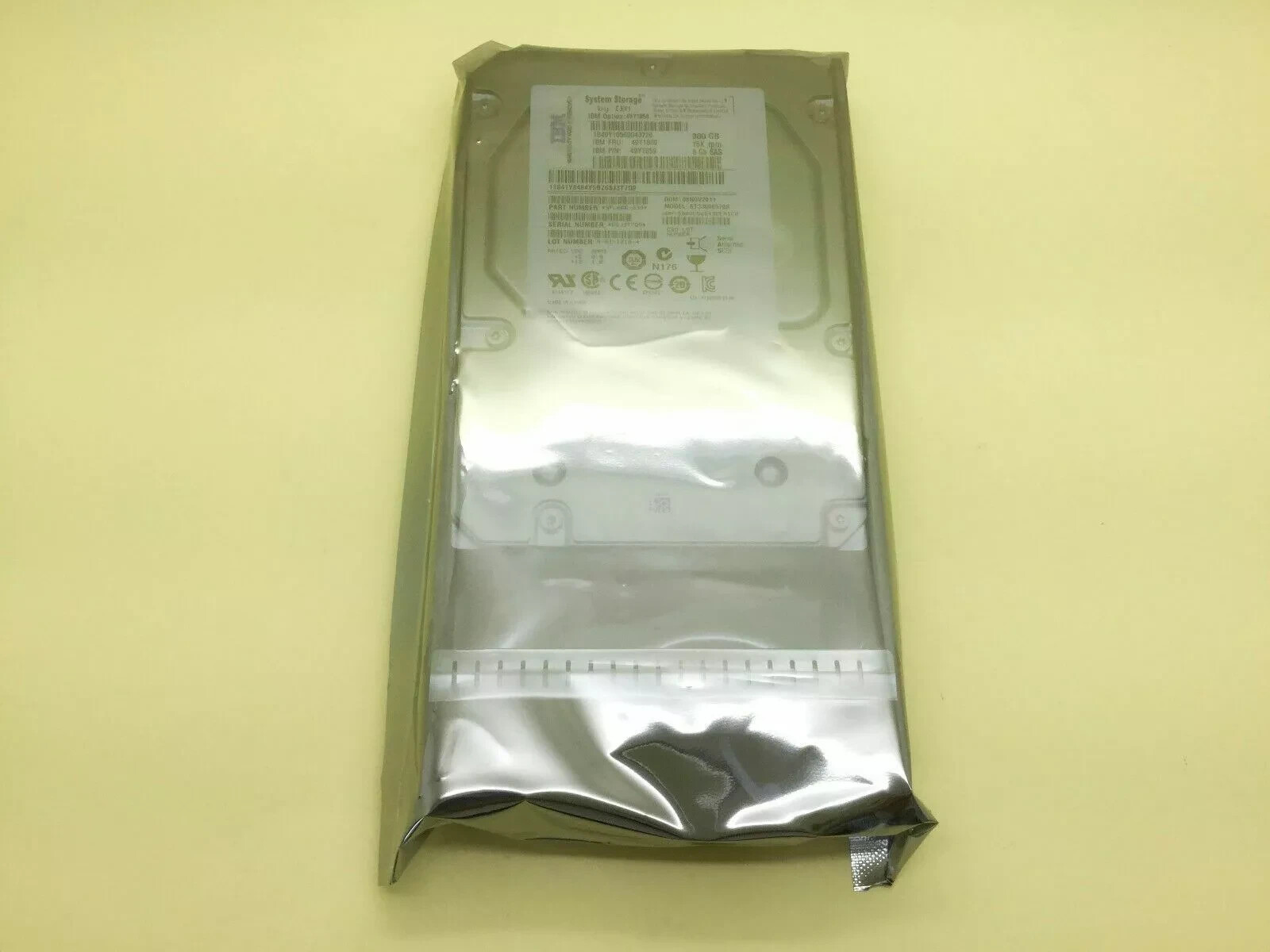 IBM 44W2234 43X0802 43X0805 300GB SAS 15K 3.5" HARD DISK DRIVE 44W2235 44W2238