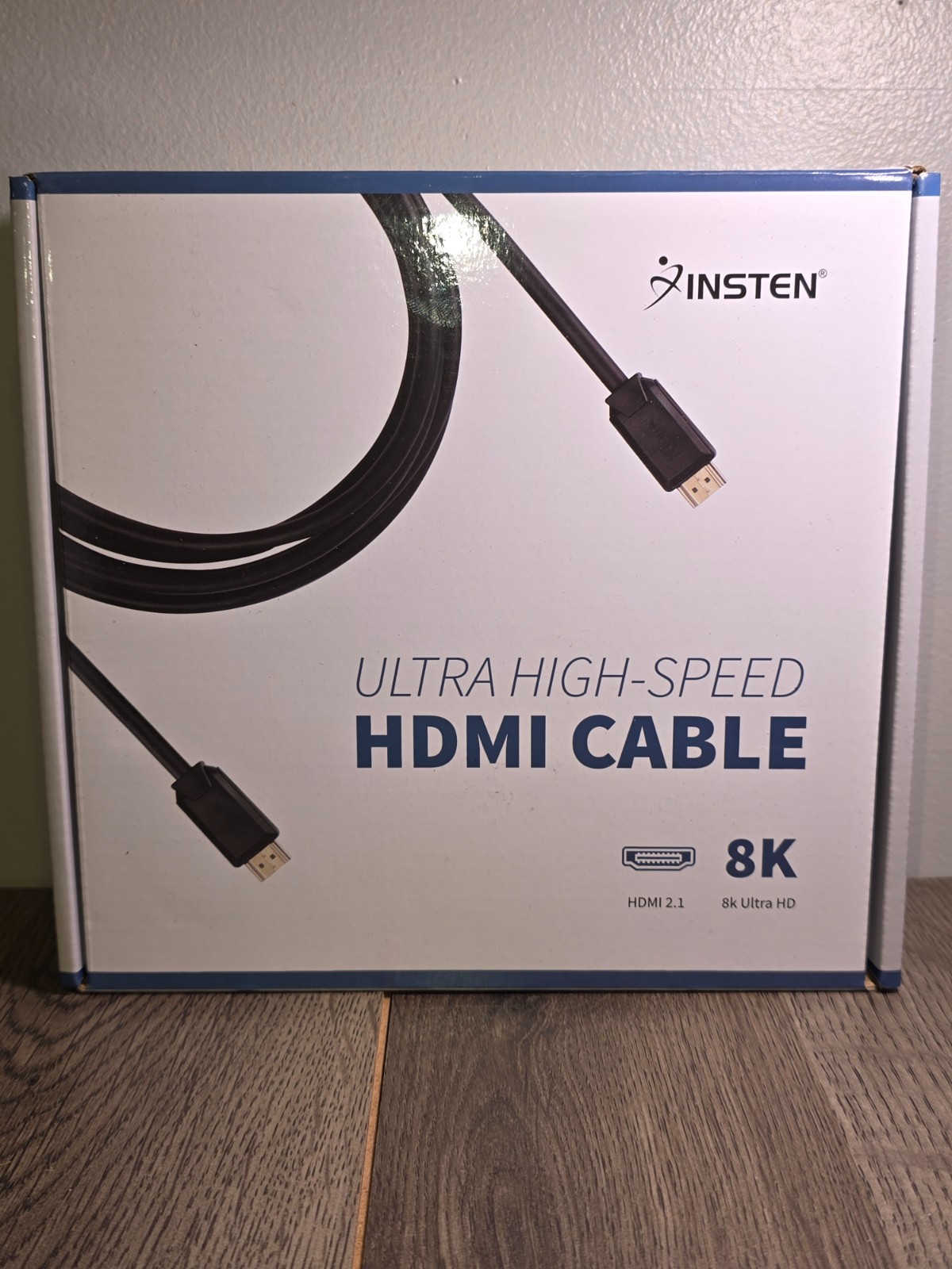 (1 Qty) INSTEN Ultra High Speed 8K HDMI Cable/ 20 ft *Black* - New in Box