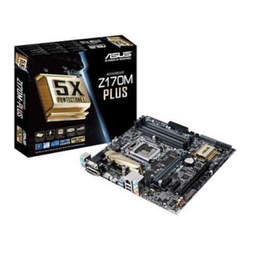 ASUS Z170M-PLUS DDR4 LGA1151 MicroATX Motherboard