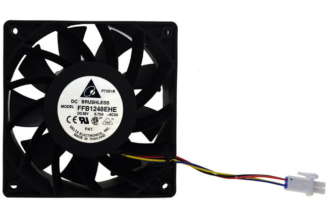 Delta FFB1248EHE 120x120x38mm 48V PWM Fan 190CFM 4000RPM 4-Wire IP55