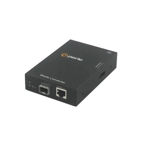 Perle Systems 05050184 S-1000-SFP MEDIA CONVERTER 1000B-T TO1000B-X SFP SLOT