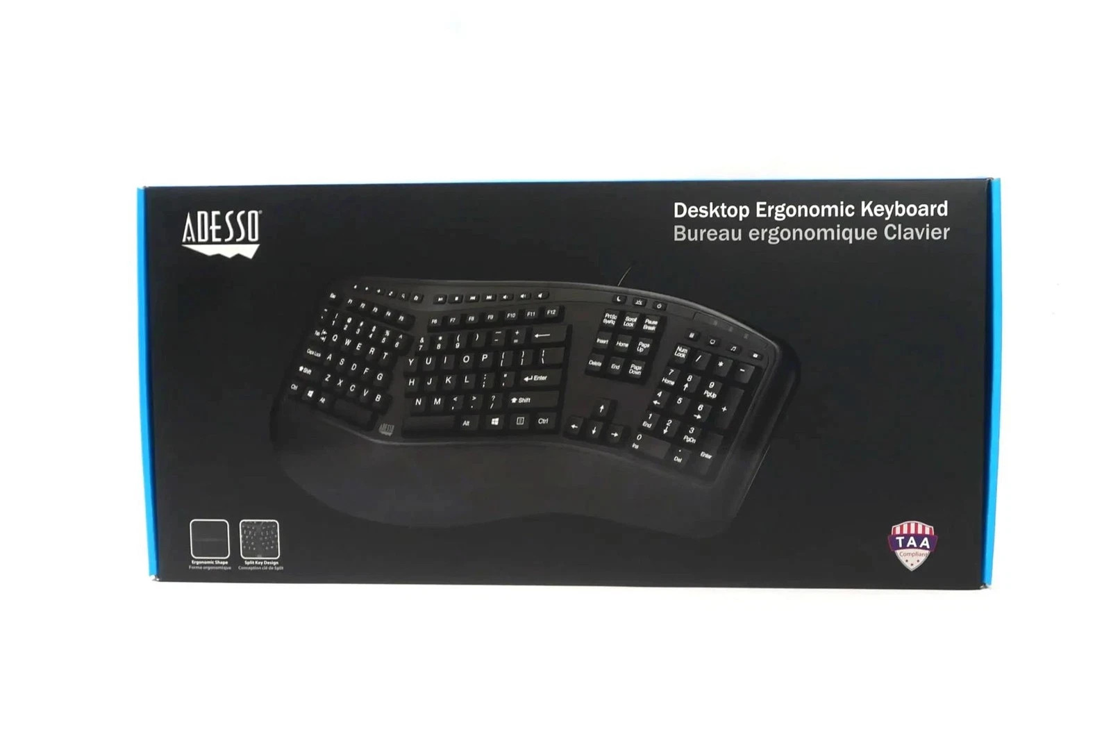 Adesso Desktop Ergonomic Keyboard