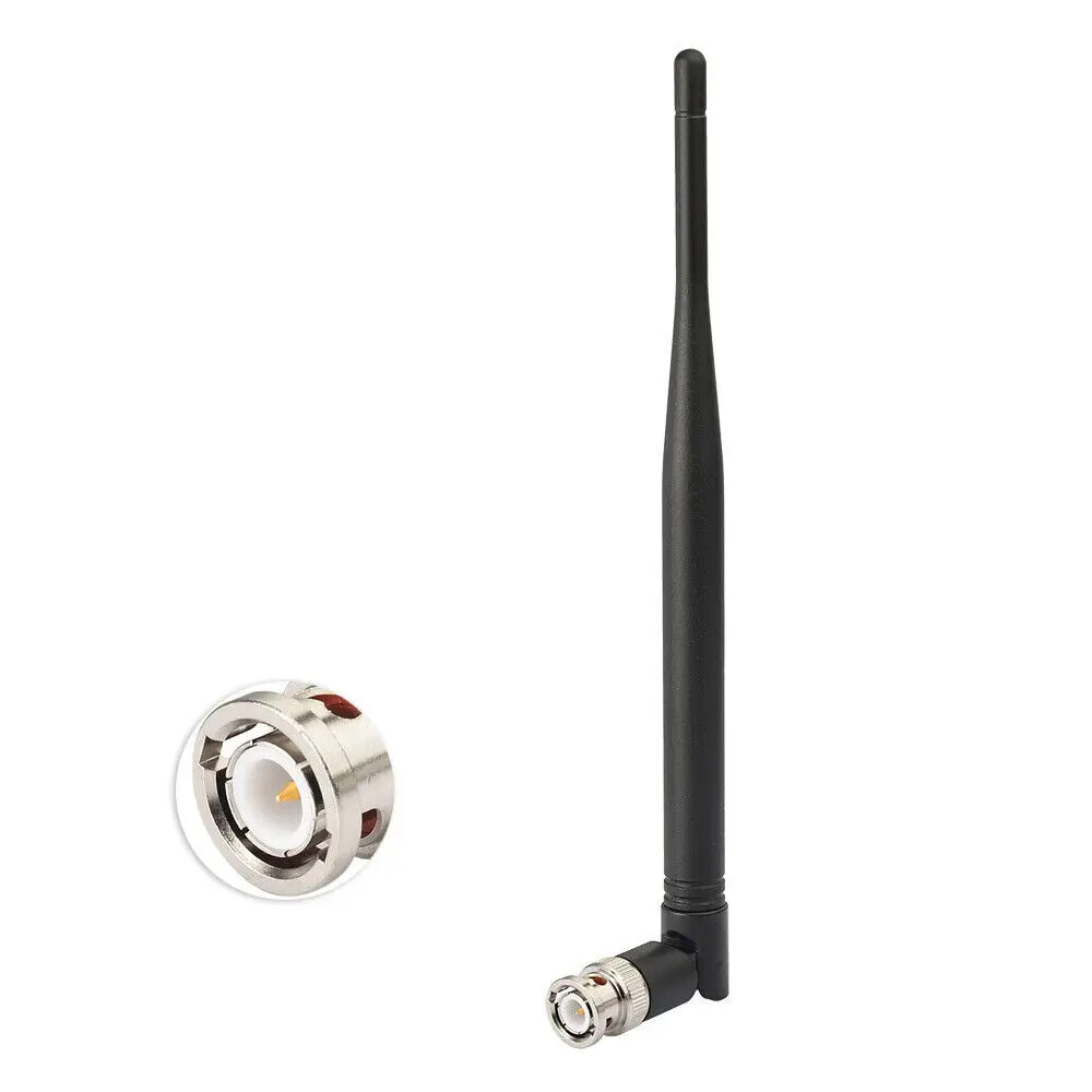 433Mhz Omni Antenna 3dbi Tilt and Swivel BNC Plug Male Connector for Ham Radio