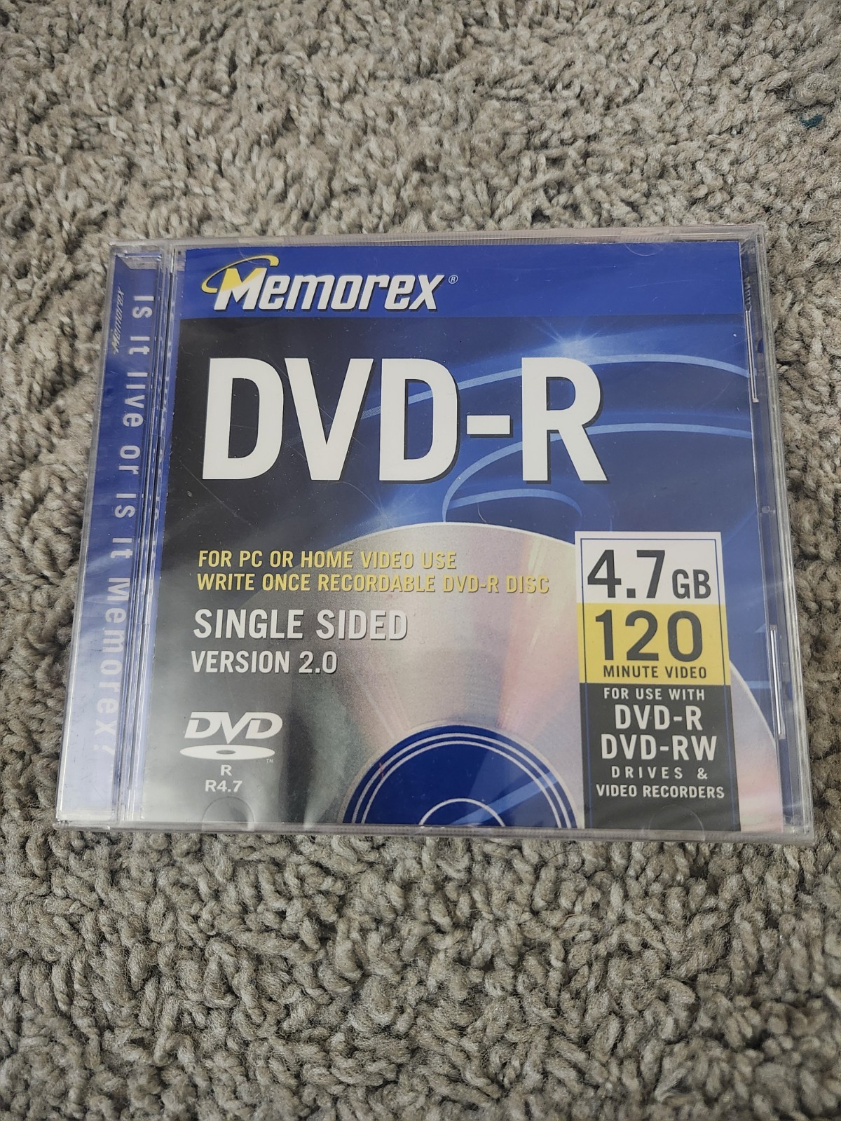 Memorex DVD-R 4.7GB (New, Sealed)