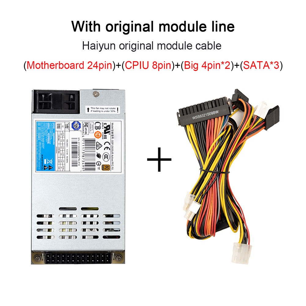 PSU For SeaSonic SSP-250SUB Mute 80PLUS 1U FLEX 250W Switching Power Supply