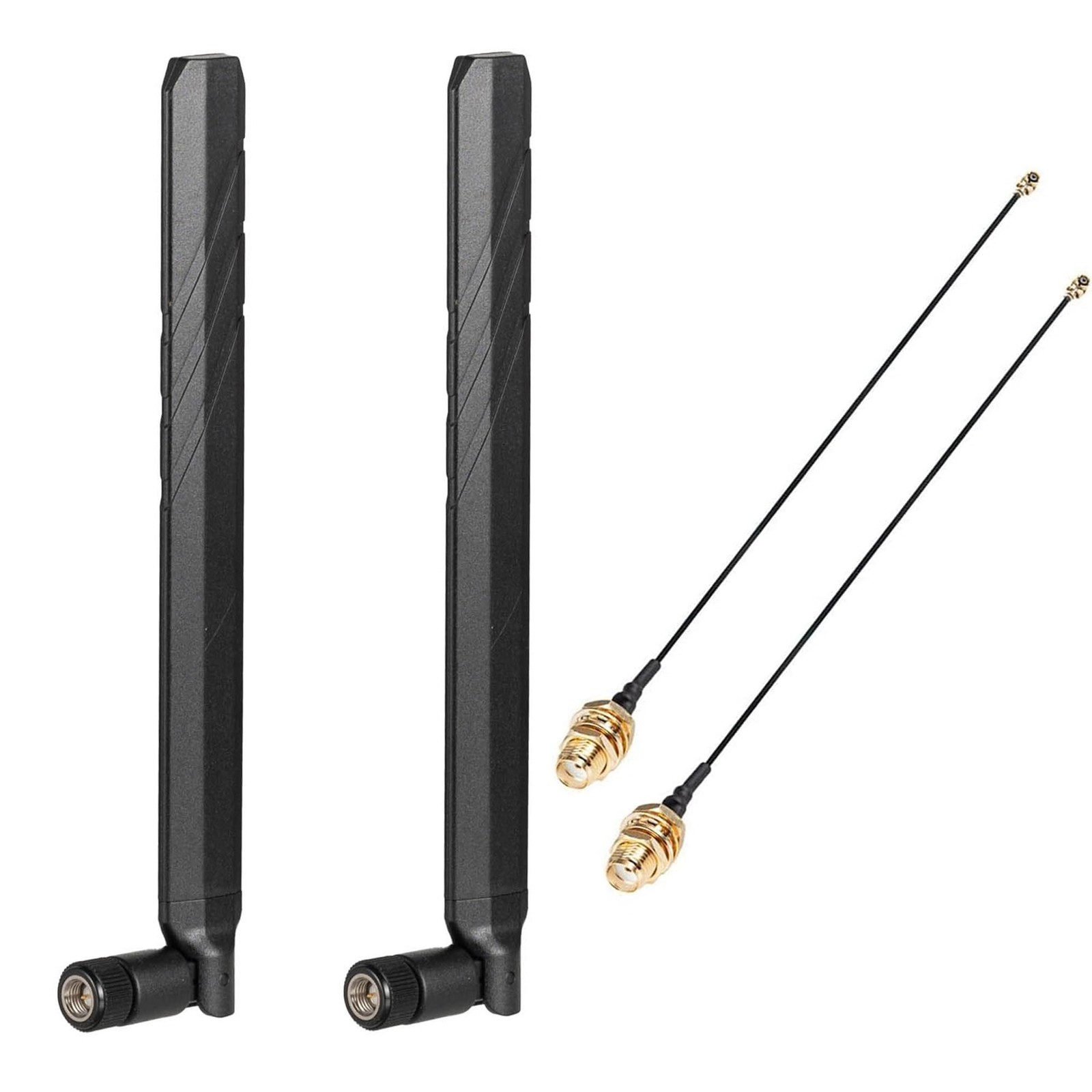 Meshtastic LoRa Long Range Antenna SMA Male LORA32 915MHz 15cm IPEX 2 Sets