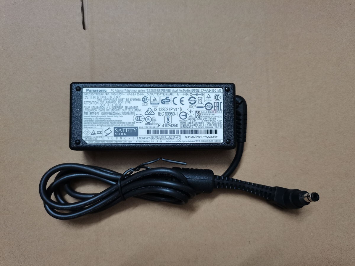 16V 4.06A CF-AA6413C M5 for Panasonic Toughbook CF-20 MK2 65W AC Adapter Genuine