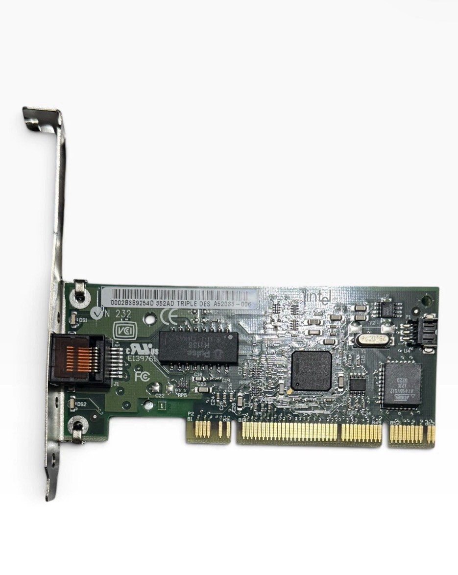 IBM Intel PRO/100S PCI Ethernet Network Card A52033-006 10/100 Triple DES
