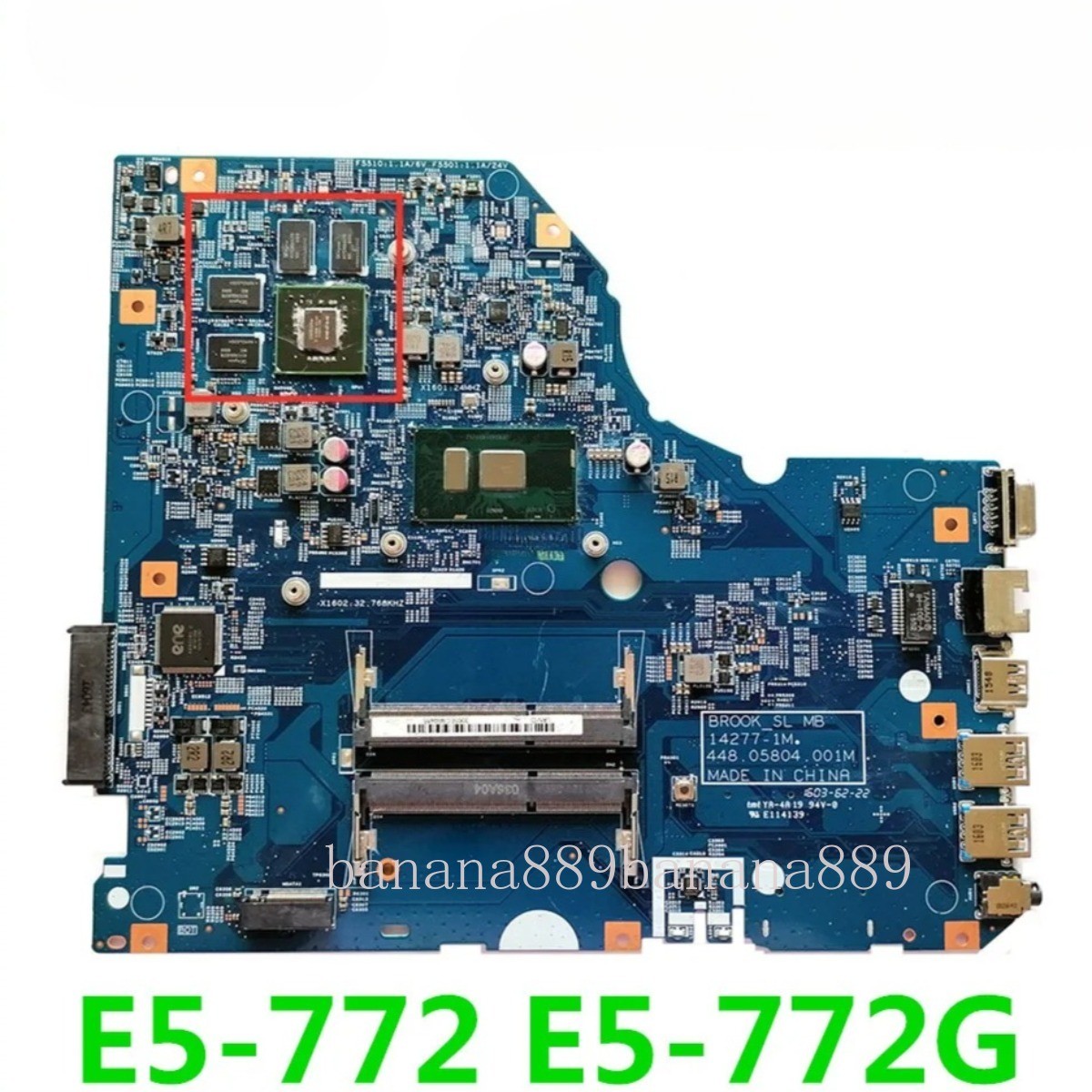 14277-1M 14276-1M For Acer Aspire E5-772G E5-772 Motherboard i3 i5 i7 940M GPU