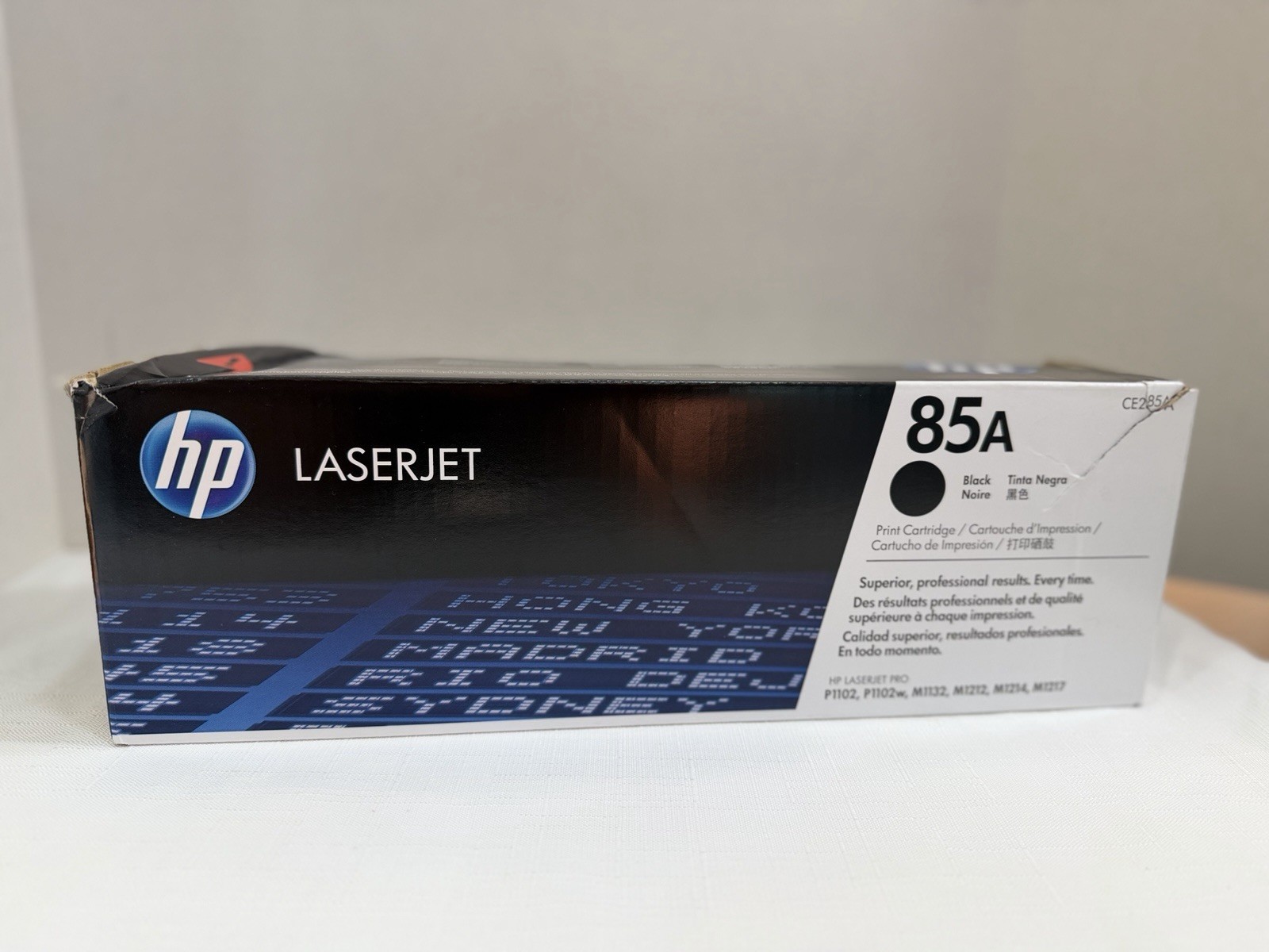 Genuine HP 85A Black CE285A Laser Jet Printer Toner Cartridge New
