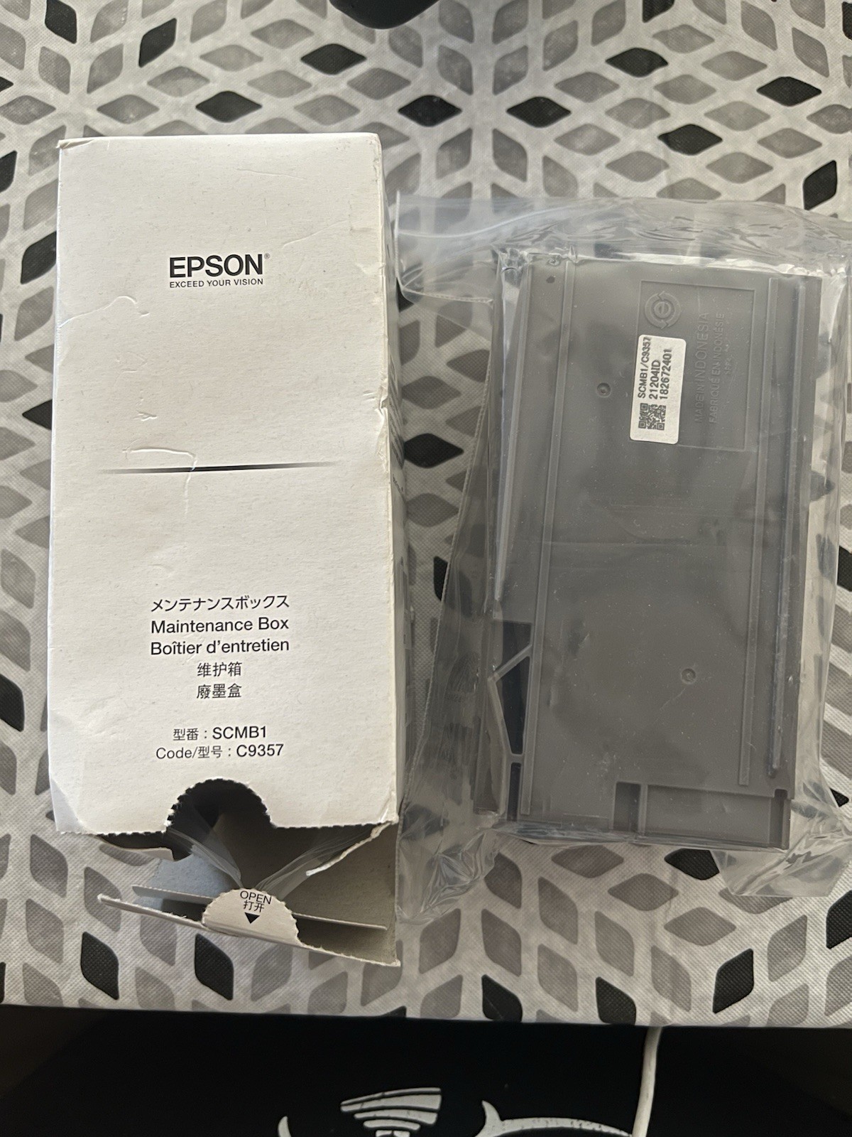 Genuine Epson C9357 Maintenance Box Tank SCMB1 New