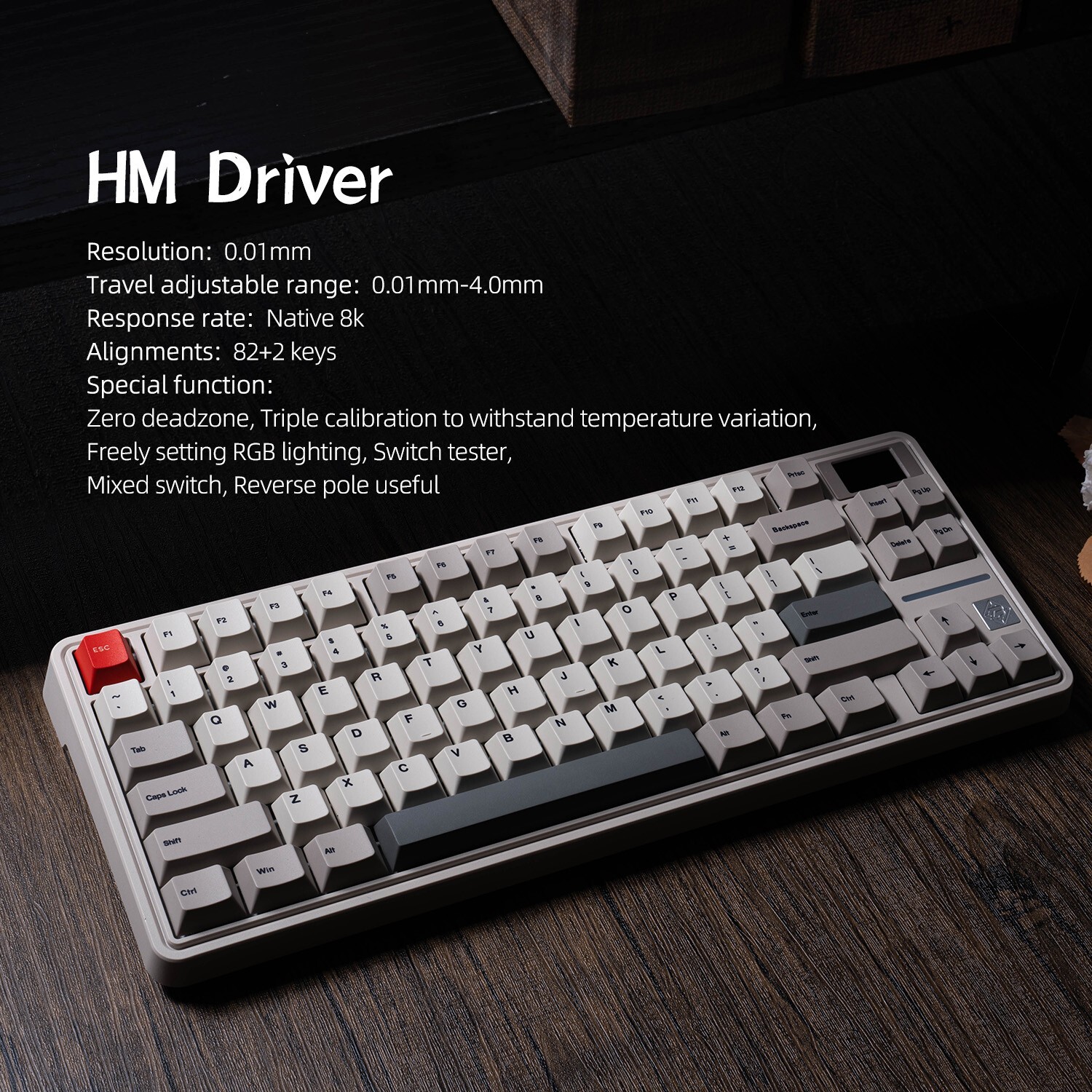 Sikakeyb Castle Hm80 Gateron Magnetic Jade Pro Switch 82 Key %80 Magnetic Keyboa