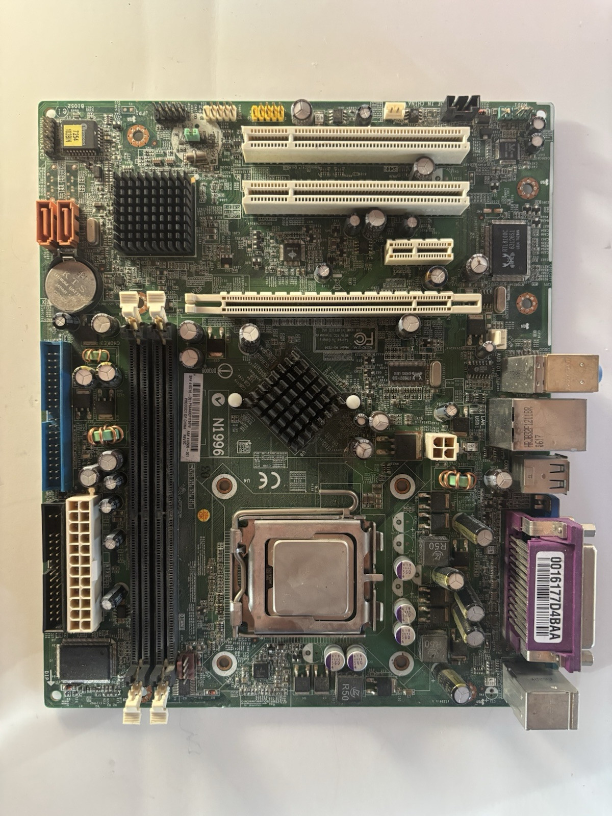 Gateway N1996 Desktop Motherboard E162264