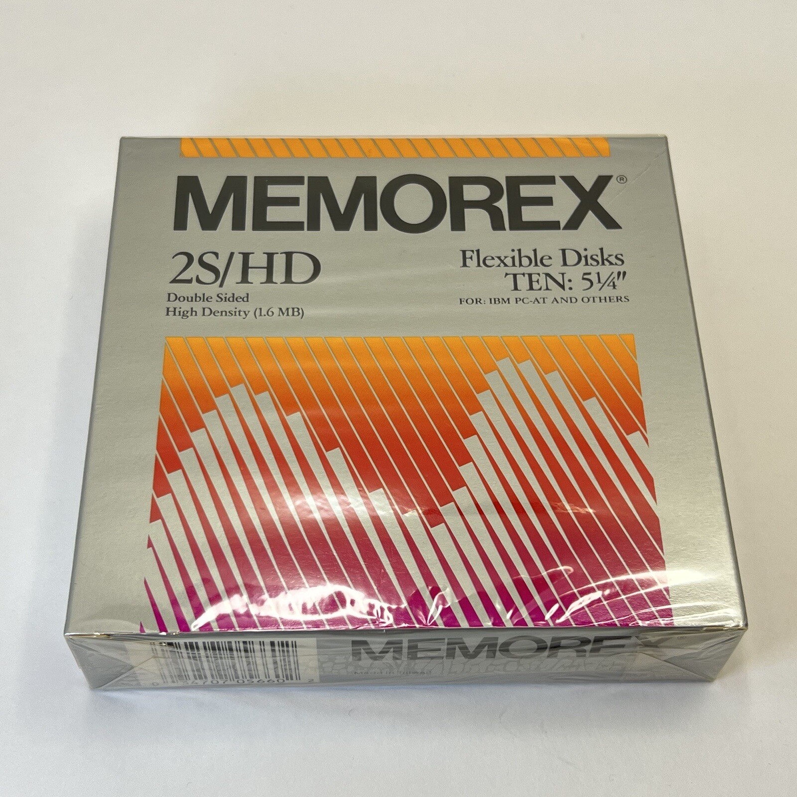 Memorex 2S/HD Double Sided High Density 5.25" Floppy Disks 10 Pack Sealed NEW