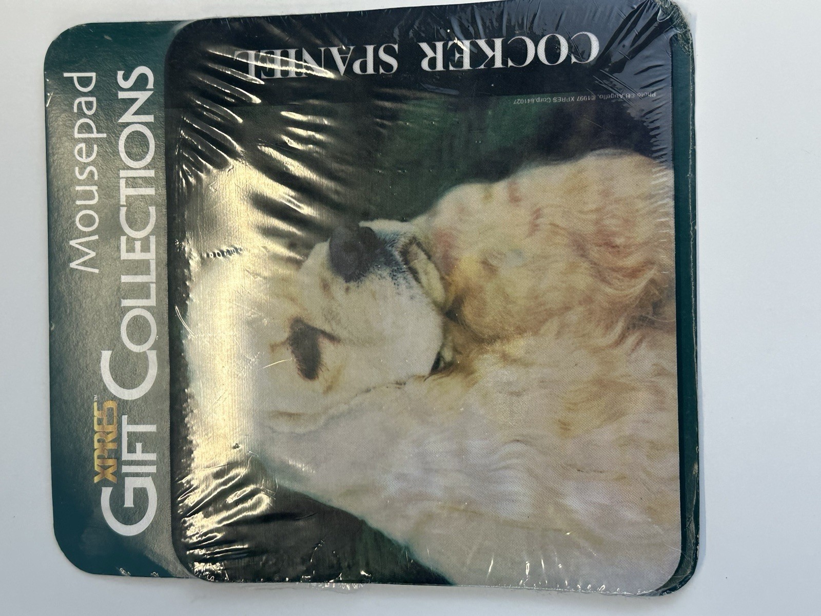 Xpres Cocker Spaniel Pictorial Mouse Pad Rubber Non-Slip 9.25 x 7.5 in