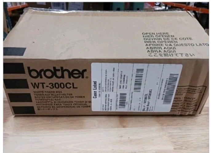 Genuine Brother WT-300CL Waste Toner Box WT300CL Sealed OEM New