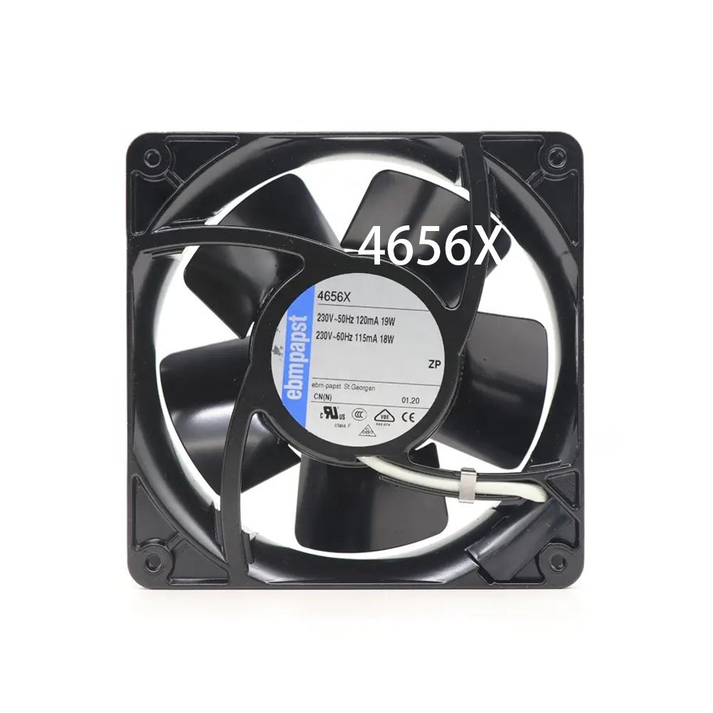 New sealed 4656X Axial fan 230VAC 19/18W 120x120x38MM Ebmpaps radiator