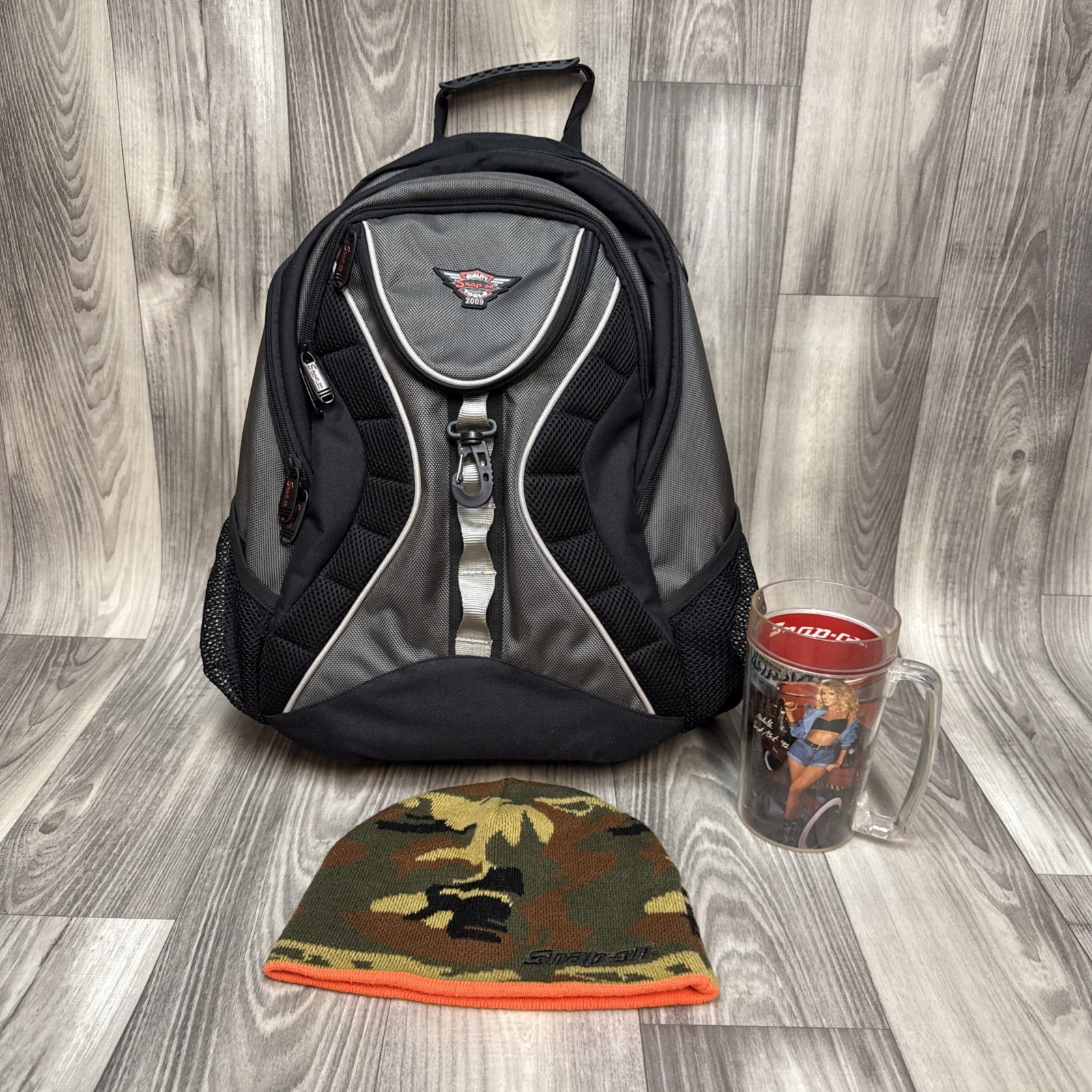 Snap-on Tools Backpack 2009 Anniversary Cup And Beanie