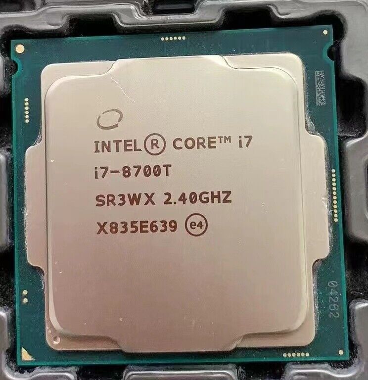 intel Core i7-8700T i5-8500T 8600T 8400T i3-8100T 8300T CPU for 300 Seires MB